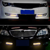 12V LED Light Bar DRL Daytime Running Light Fog Light COB Car Light Driving